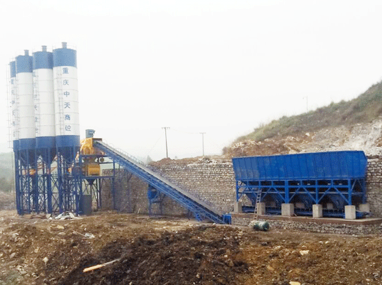  Case study of Nanping HZS120 concrete mixing plant in Nanch