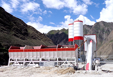 Lhasa 120 concrete mixing plant