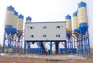 Nanyang 120 concrete mixing plant