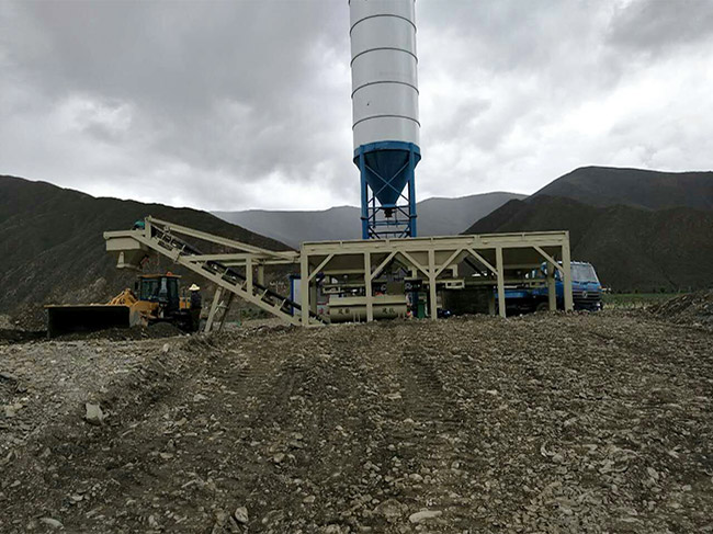 Zhengzhou Jianxin Machinery 400T Stabilized Soil Mixing plant Equipment was successfully   delivered to Lhasa.