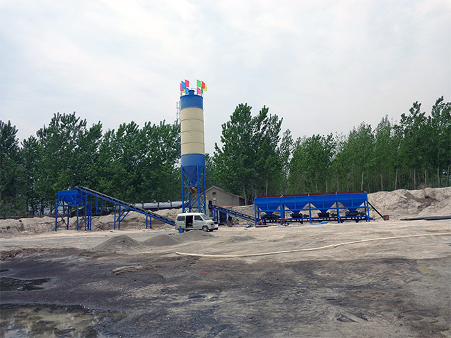 Zhengzhou Jianxin 600T stabilized soil mixing plant equipment is put into operation in Mengzhou,Jiaozuo