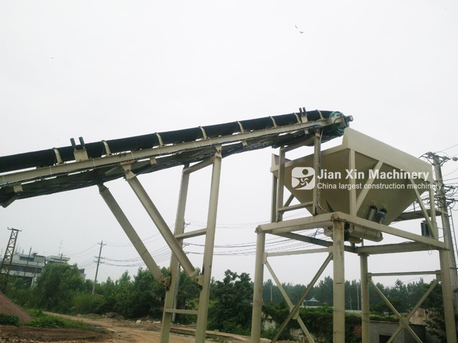 Hubei Huanggang WBZ600 Stabilized Soil Mixing Plant Was Put into Operation