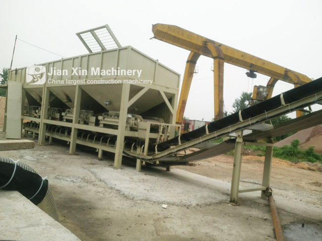 Hubei Huanggang WBZ600 Stabilized Soil Mixing Plant Was Put into Operation