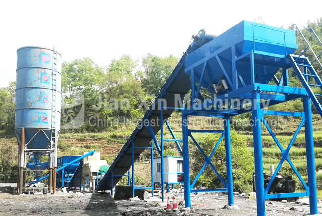 500T stabilized soil mixing plant