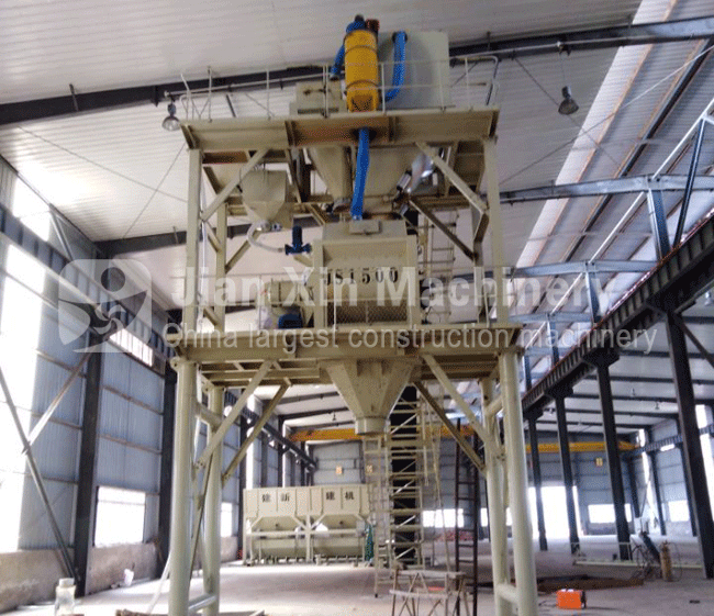 HZS90 concrete batching plant 