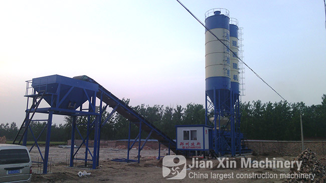 WBZ600 stabilized soil mixing plant produced by Zhengzhou Jianxin Machiney