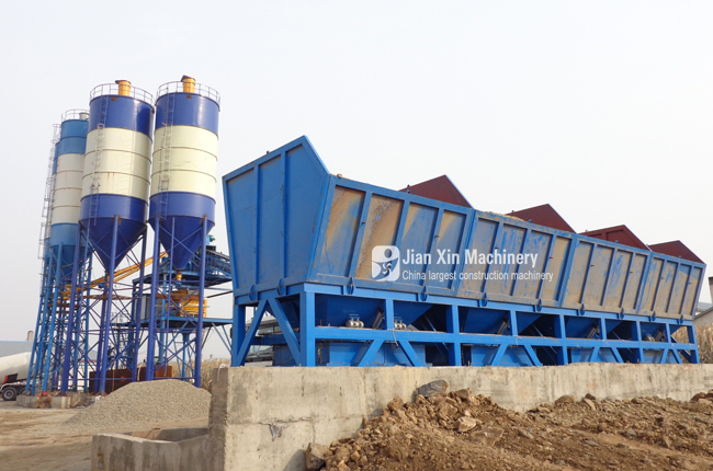 Zhengzhou Jianxin Machinery won another production order for LZN customer HZS120 concrete mixing station(图1)
